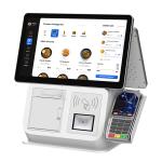 Desktop Retail Bakery Self Service Payment Kiosk Machine Fast Food Touch Screen