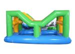 Unique Inflatable Water Park Vista Sea Climbing Obstacle Course