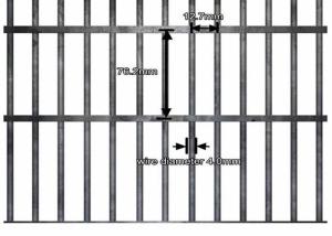 China UV Resistant Anti Climb Fence Panels / Welded Wire Fence Panels 4mm Diameter on sale
