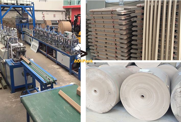Aoli Cupboard 40*40*4mm Cardboard Edge Protectors
