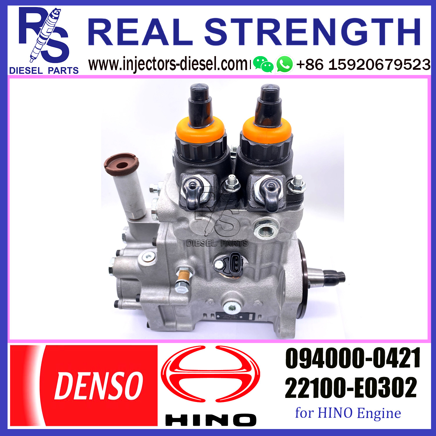 DENSO HP0 pump Diesel Pompa di Alimentazione 094000-0421 094000-0420 22730-1231 22100-E0302 22100-E0301 for HINO E13C
