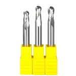 Aluminum Ball End Mill Cutter Tungsten Carbide CNC Milling Cutter