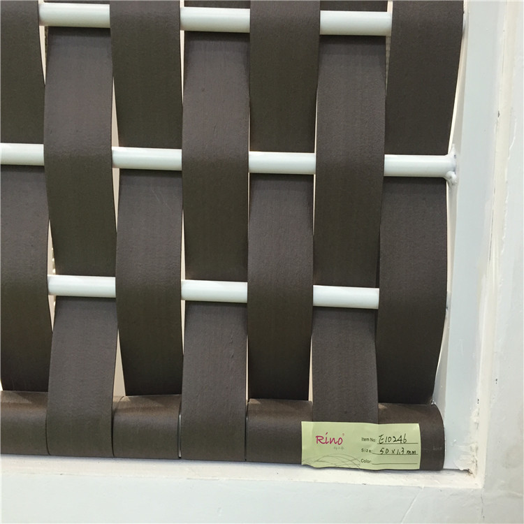 Flat Waterproof PE Rattan UV Resistant Eco Friendly For Outdoor Furniture