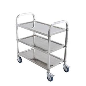 Quality High Durability Custom Metal Products , Stainless Steel Hospital Medical Trolley wholesale