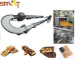 CE ISO Cereal Bar Making Machine For Chocolate Coating Energy Candy Bar