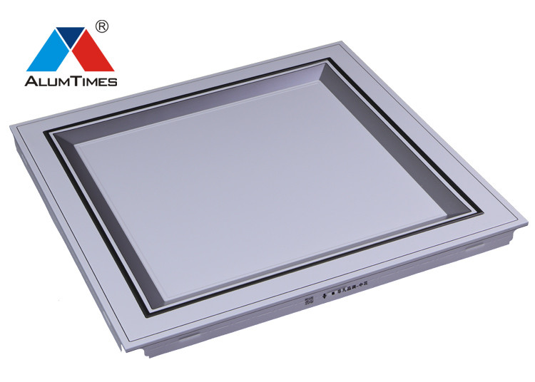 Waterproof Metal House Interior False Ceiling Panel With Glossy Printing Powder Coating