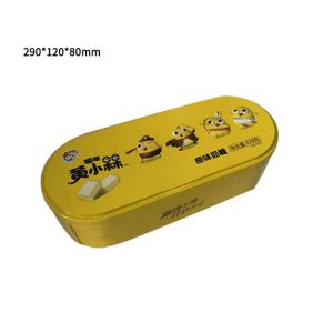 Quality Resealable Biscuit tinplate Tin Cans Packaging Box Food Grade wholesale