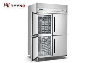 Quality Restaurant Trays Insert Freezer Standard Four-Door Air Cooled Refrigerated Tray Cabinet wholesale
