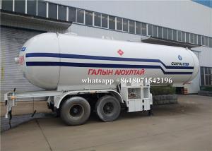 Quality 40m3 Propane Butane LPG Gas Tanker Truck 12mm Tank Thickness Highly Durable wholesale