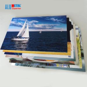 Quality 6mm Sign PE Aluminum Composite Panel Sandwich Board Nano Fireproof wholesale