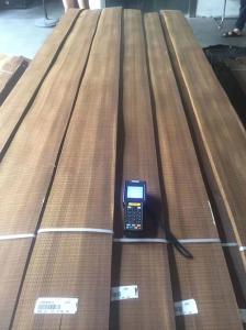 Quality 0.70MM Rough Cut Fumed Pine Wood Veneer For Custom Design wholesale