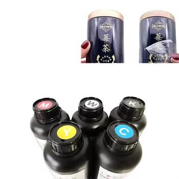 1L Capacity Flexible LED-UV Ink for Silicone PVC and Leather UV Ink for Epson