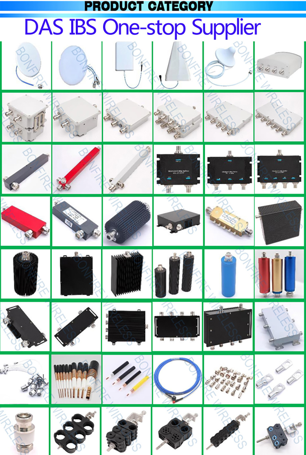 698-3800MHz 1/4 Wavelength RF Coaxial Surge Protector Arrester