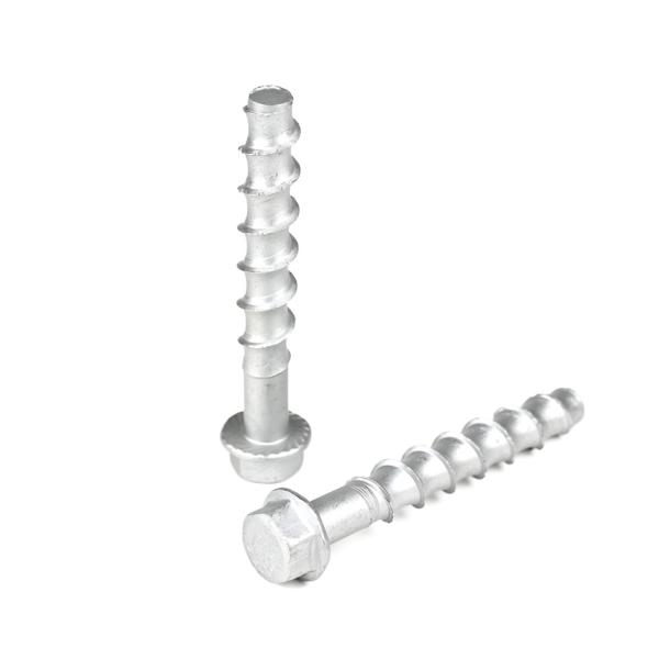 Rail Traffic Flange Hexagonal Stainless Steel Heavy Duty Concrete Screw Anchors