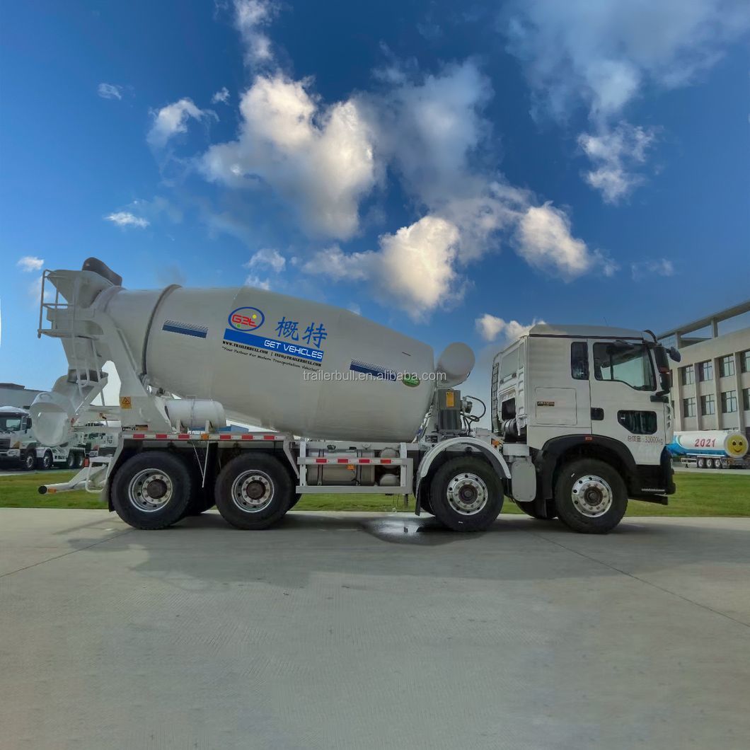 10cbm 350HP Concrete Mixer Truck with Sinotruk HOWO Tx 8X4 Heavy Duty Truck Chassis
