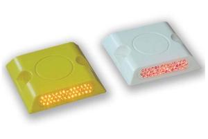 Quality Wholesale Price White or Yellow 43 Beads Durable Plastic Reflective Road Stud With Long Life wholesale