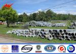 Galvanized Power Steel Tubular Poles For 10kv 20kv 35kv 66kv 69k 110kv 132kv