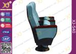 Modern Folding Single Leg Auditorium Theater Seating For Church Hall 5 Years