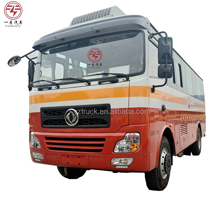 Dongfeng 4x4 Mini Bus Project Vehicle Customer's Requirement for Off-road Desert Coach