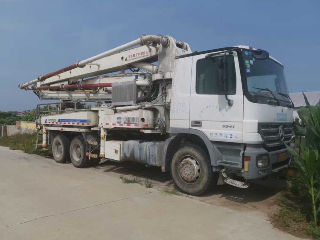 Zoomlion 38m Used Heavy Equipment Construction Machine Rental Service