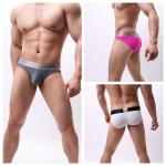 Blue Mens Sexy Underwear Sexy Fashion Sport Panties Plus Size Nylon Boxer Briefs