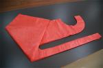 Blue / Red Disposable Poly Aprons Oil Proof For Restaurant Kitchen Or Beauty