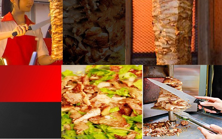 Hot sale Electric Kebab Machine Designed Catering Machine High Quality West Food Kitchen Kebab Machine