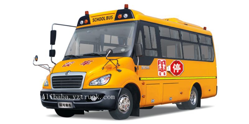 215/75R17.5 Tires and Yellow Color Perfect Combination for Student Mini Bus