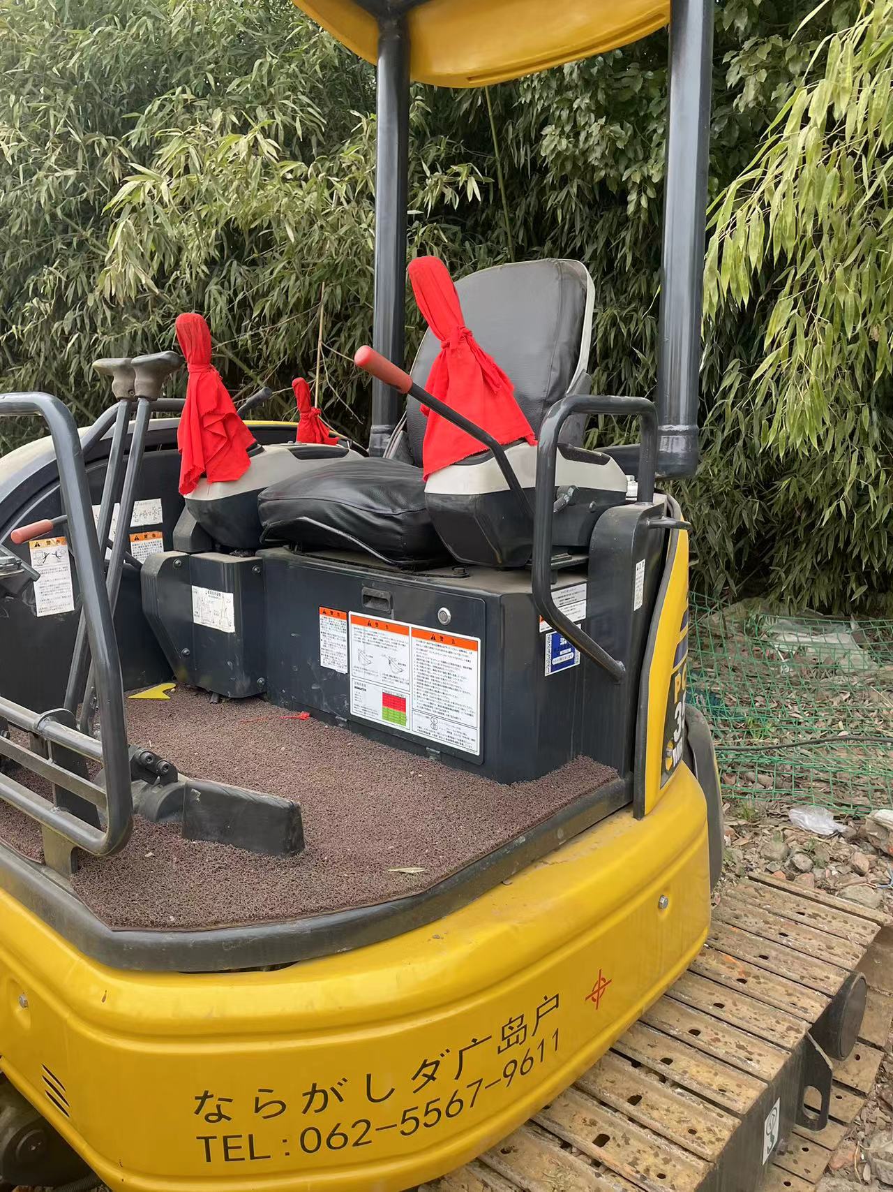 Used Excellent condition komatsu pc35 in stock now , Used komatsu excavator , Komatsu pc35 pc55 pc56 pc70 china Cheap excavator