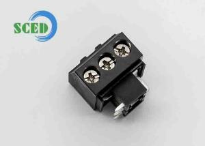 Quality PA66 5.7mm Brass 300V 10A M3 Screw Terminal Block Connector 10 - 22 AWG wholesale