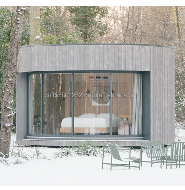Light Steel Structure Container House with One-Bathroom One-Kitchen and Aluminum Alloy Windows