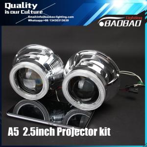 Quality A5 2.5inch 35w 55w bixenon hid projector lens light wholesale