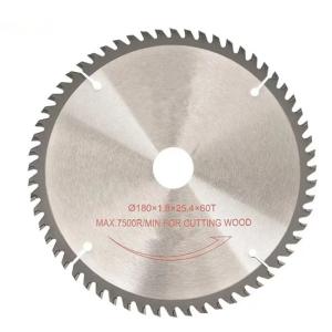 Quality 180mm 60 Teeth Carbid Alloy Circular Alloy Saw Blade Arbor 25.4mm wholesale