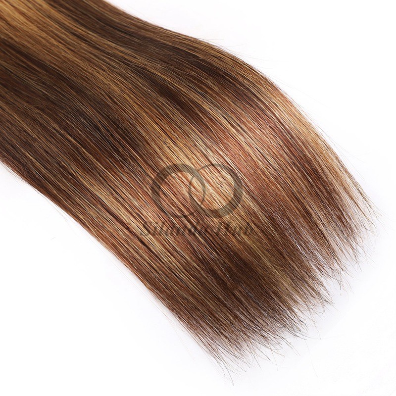 #P4/27 Straight Remy Human Hair Bundles Sew In Weave Bundles Brazilian Bundle Deals