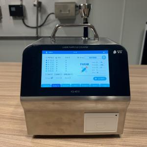 Quality Lab Pharmaceutical Factory Air Quality Particle Counter 28.3LPM wholesale