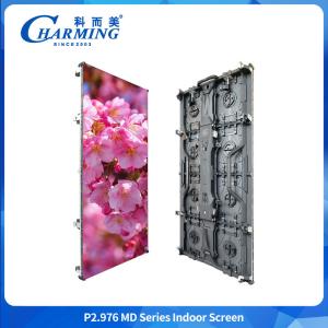 Quality Charmimngled Front Service P2.98 Indoor Led Wall Display Flexible Screen For Advertising Rental wholesale