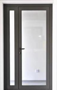 Quality Sound Insulation Office Swing Door Aluminum Glass / Color Customized wholesale