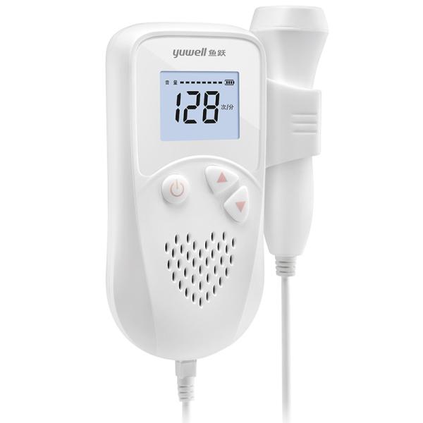 210bpm Fetal Heart Rate Monitors , Baby Heart Beat Rate Monitor Fetal Doppler