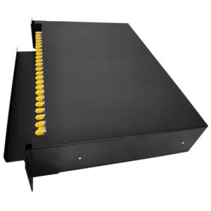 Quality 2U ST Fiber Patch Panel 48 Port protective easy operation wholesale