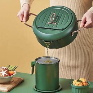 Quality Household Controllable Deep Frying Pots Temperature Fine Iron Small Fryer wholesale