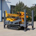 200m Depth Crawler Mounted Water Well Drilling Machine for Various Ground