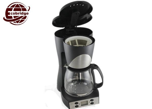 Digital Electric Drip Coffee Maker Programmable 1500ML 250*190*320mm OEM