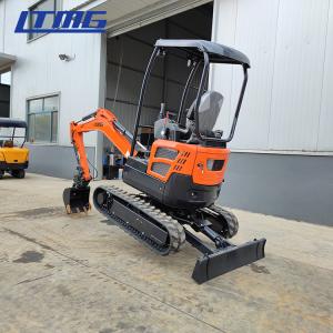 Quality China 1.8ton 1.6ton bucket Hydraulic Small Digger Mini Crawler Excavator without tail no tail wholesale