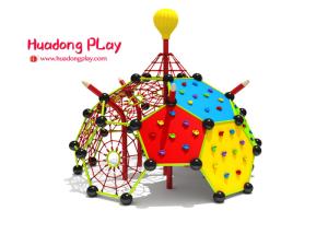 Quality Preschool Children'S Rope Climbing Structure Playground Pearl Type 440*440*400 wholesale