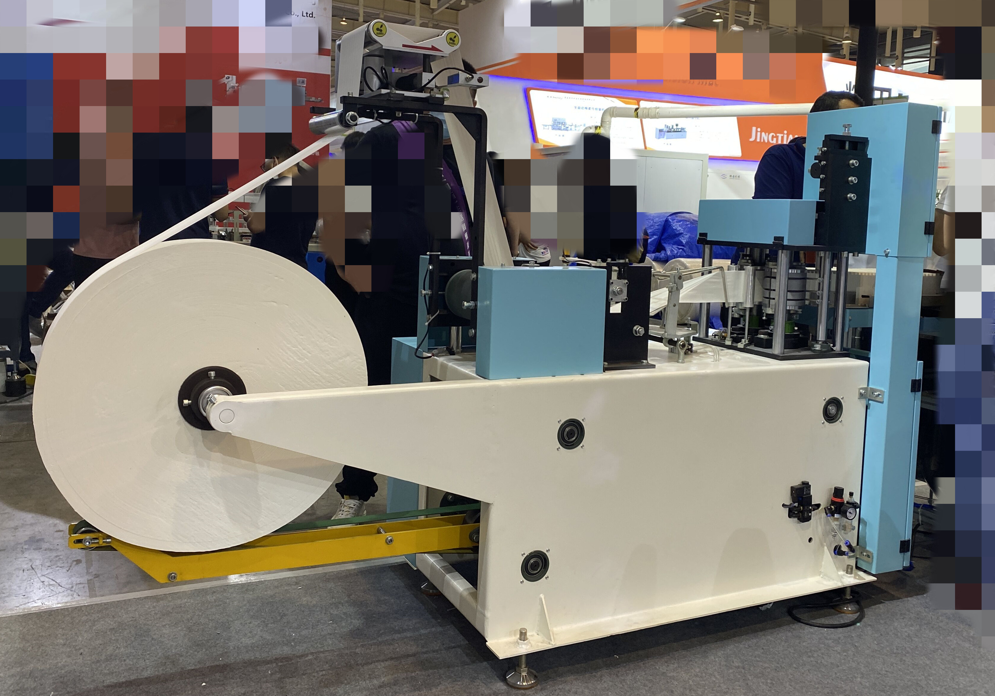 600mm Napkin Tissue Paper Napkin Machine PLC Paper Forming Machine 50Hz