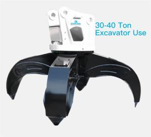Quality 0.8m3 Excavator Grapple Attachment Hydraulic Grapple For Excavator 50T wholesale