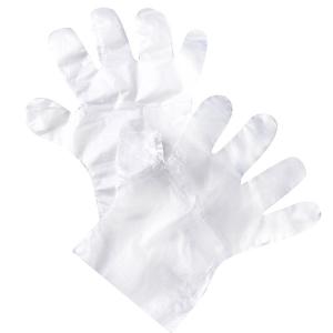Quality Water Oil Proof PE Material Transparent Disposable Kitchen Gloves wholesale