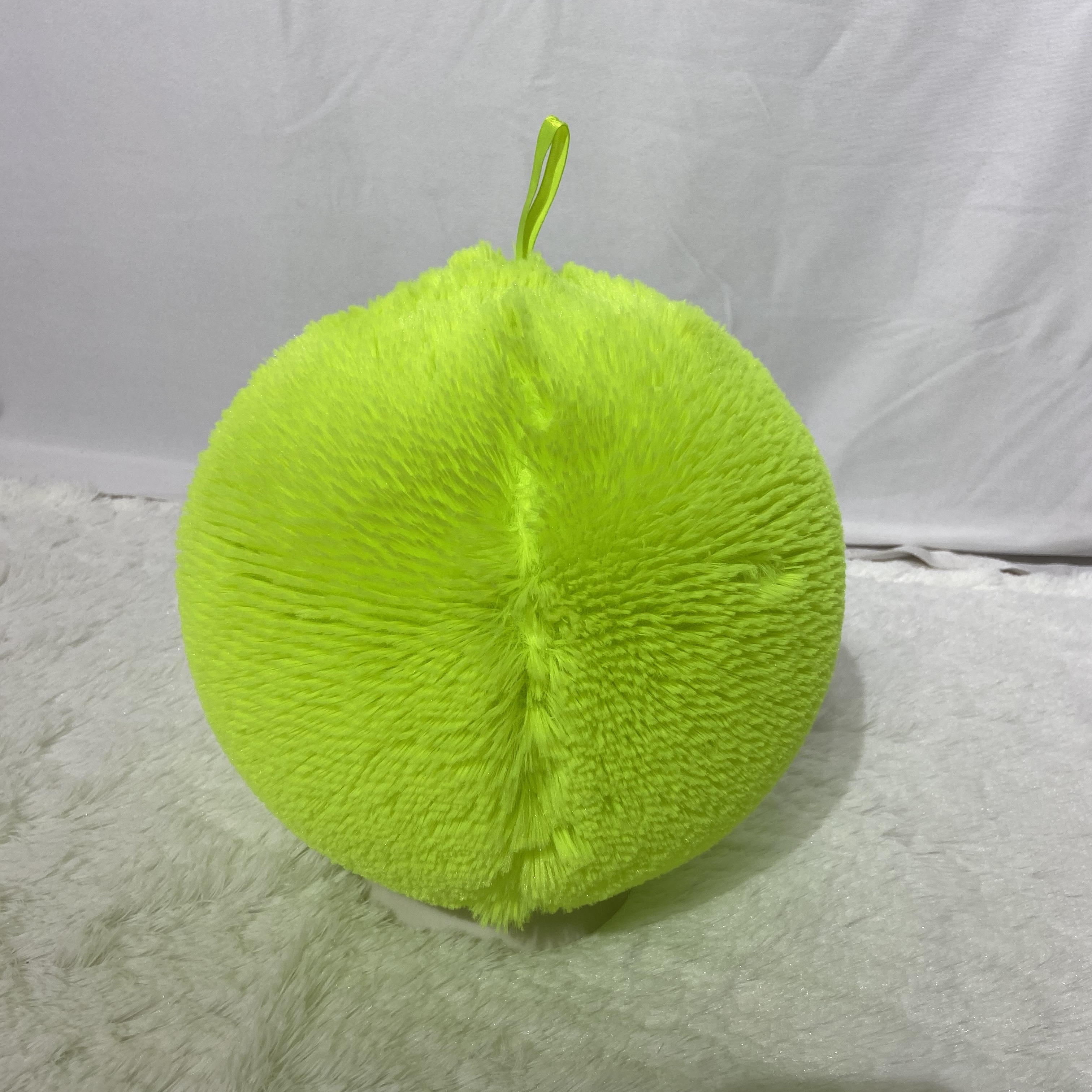 Plush Balloon Furry Balls for Customised Dolls Giant PVC Fabric Covered Stress Toys