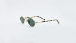 Fashion Men Women Retro Small Oval Sunglasses Titanium Frame Shades Unisex