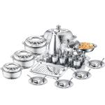 Hot Selling 28 PCS Stainless Steel Kitchen Cookware Cooking Soup Pot Steel Pot